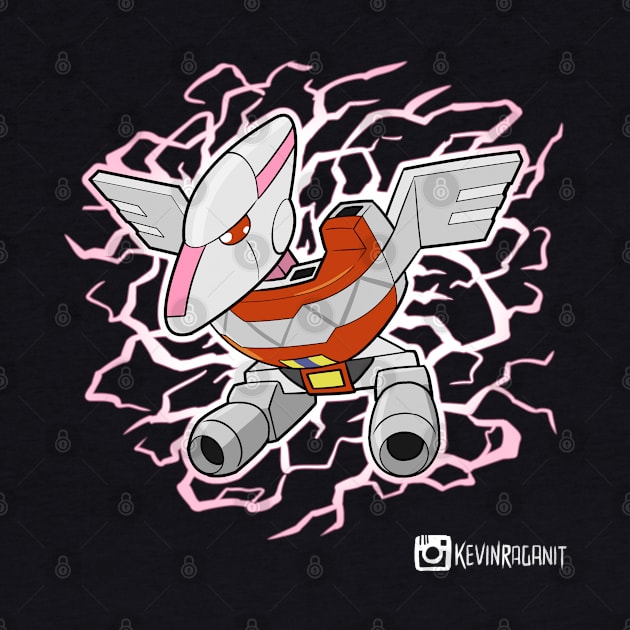 Lil Pink Pterodactyl Dinozord by fallerion